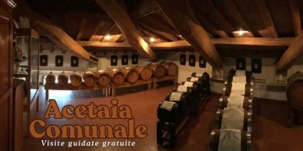 locandina visite guidate all'acetaia comunale