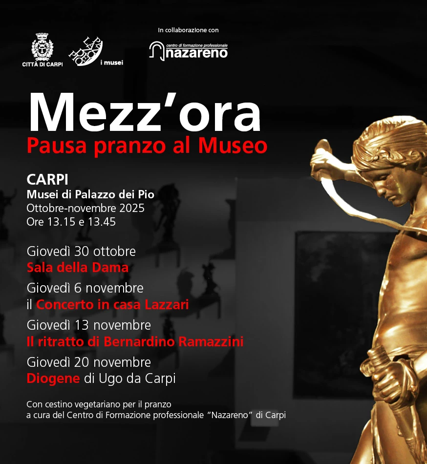 locandina Mezz'ora. Pausa pranzo al Museo